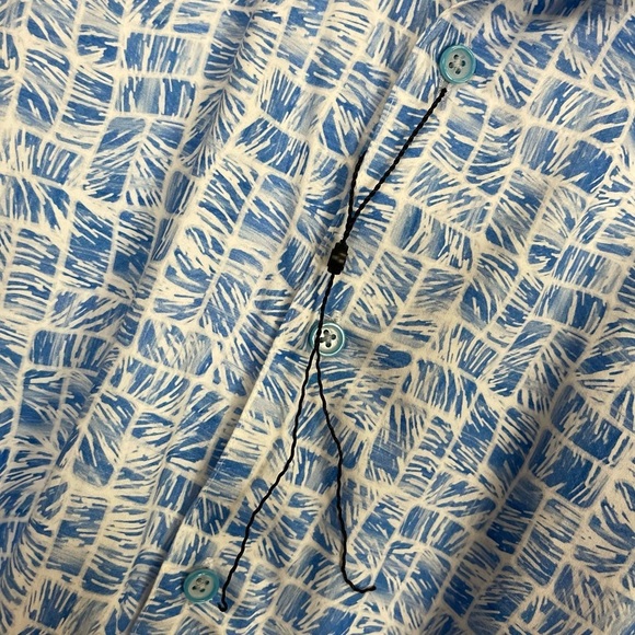 NWT Robert Graham Shirt Mens Small Button Up Light Blue Edens Classic - Picture 4 of 10